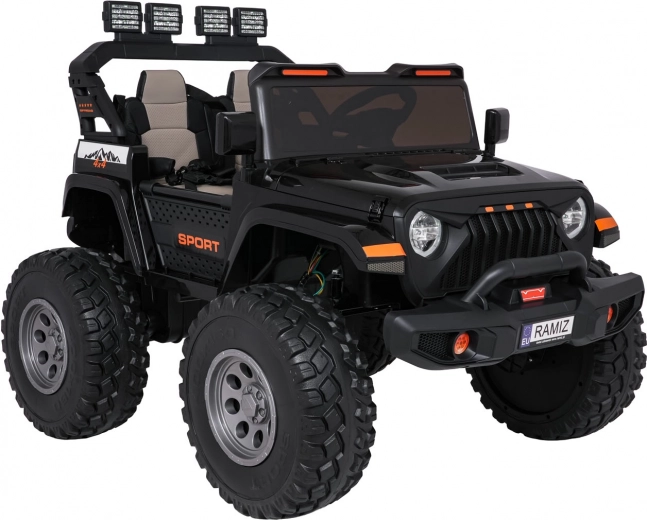 Výkonný pohon 4x4 pro jízdu v terénu