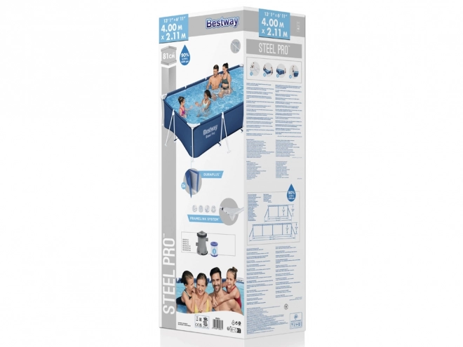 Rodinný bazén Bestway 400x211x81cm