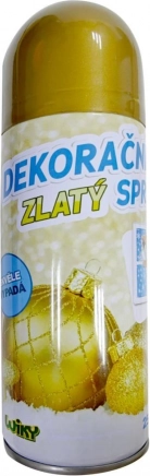 Dekorační sprej zlatý 250 ml