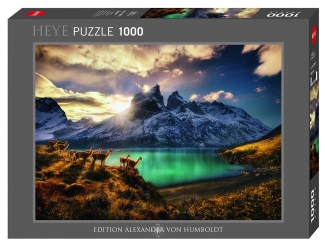 Puzzle Chile Lamy Guanako 1000 dílků