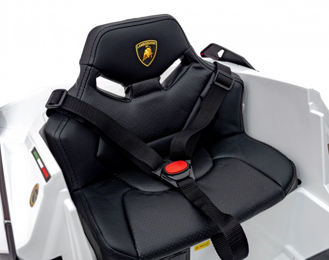 Lamborghini SIAN dětské auto na baterii s ovladačem – Bílé