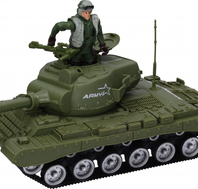 Tank s vojákem 26 cm