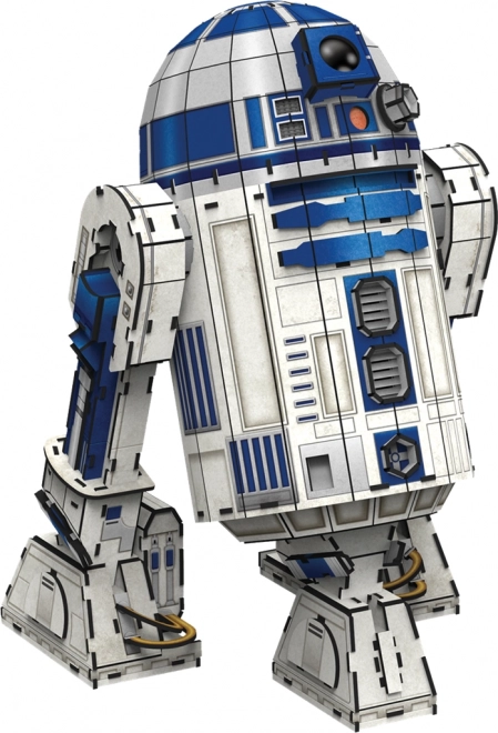 Fdp 4d puzzle star wars robot r2-d2