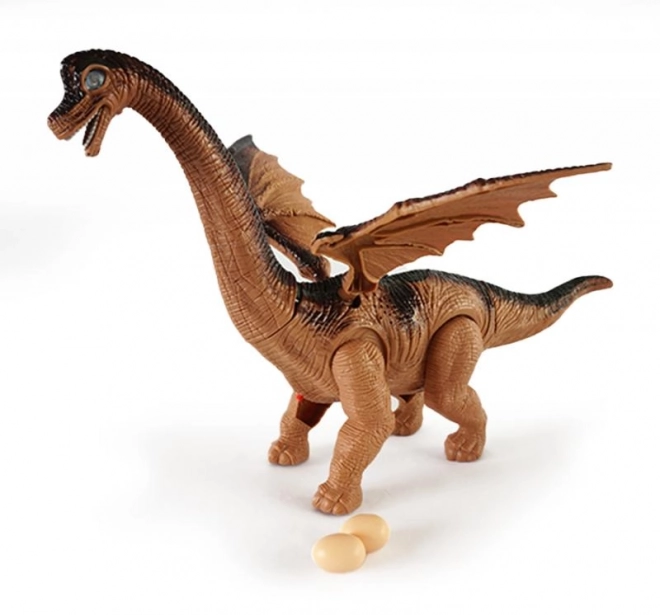 Chodící bateriový dinosaurus Brachiosaurus