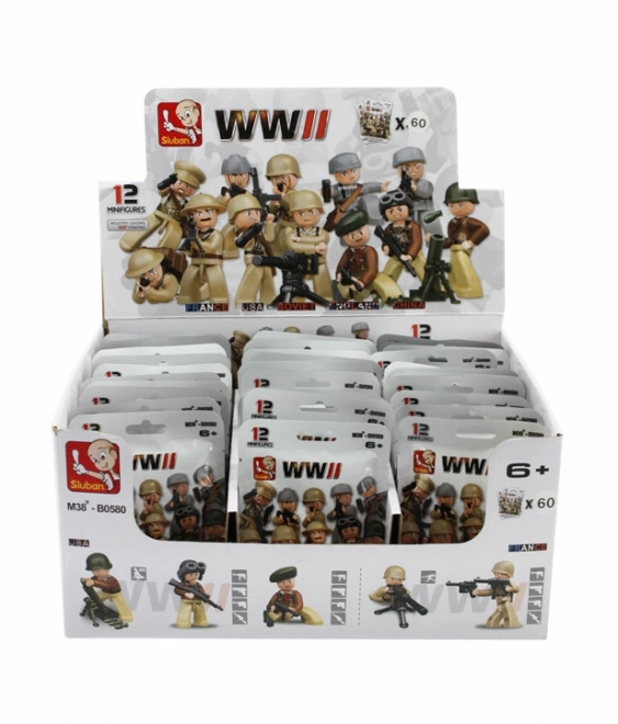 Figurky vojáci druhá světová válka