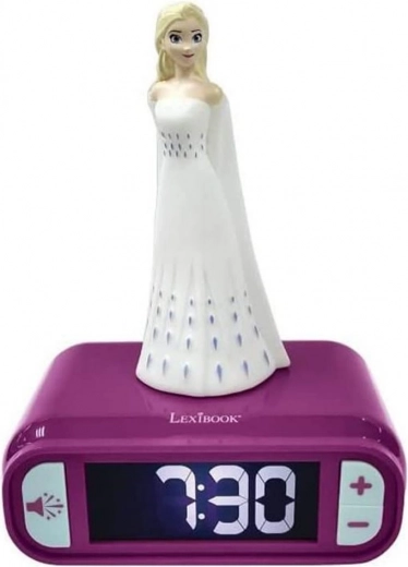 Ozdobný budík s LED nočním světlem