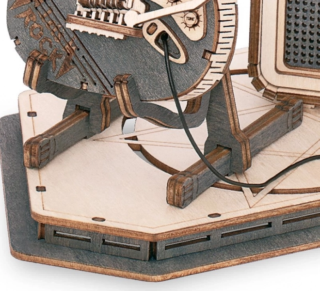 RoboTime dřevěné 3D puzzle - Elektrická kytara