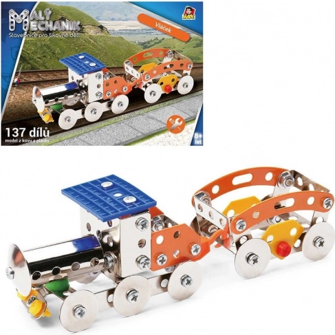 Dětská stavebnice Malý mechanik vláček