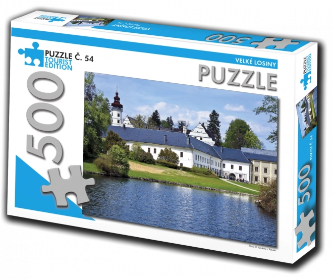 TOURIST EDITION Puzzle Velké Losiny 500 dílků (č.54)