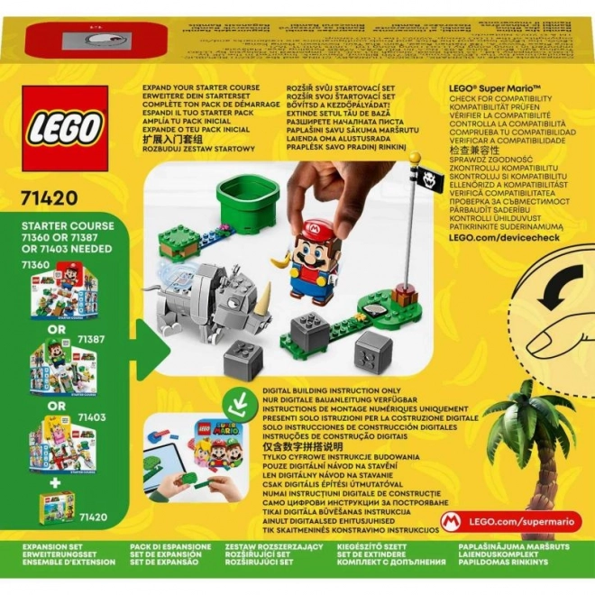 Nosorožec Rambi - Rozšiřující sada LEGO Super Mario