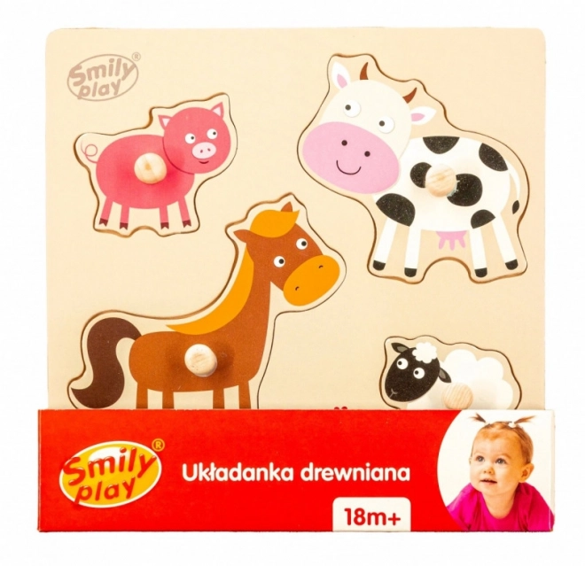 Dřevěné puzzle