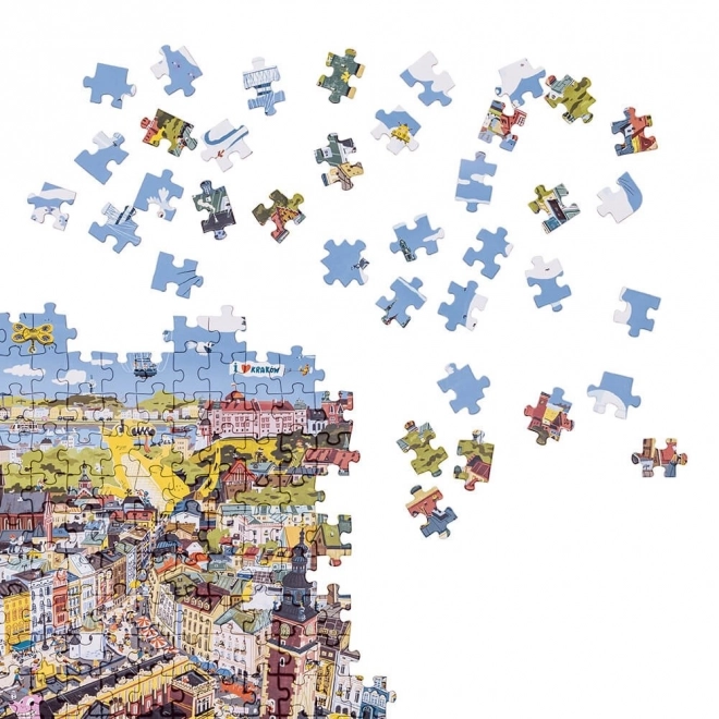 CzuCzu Puzzle Město Krakov 500 dílků