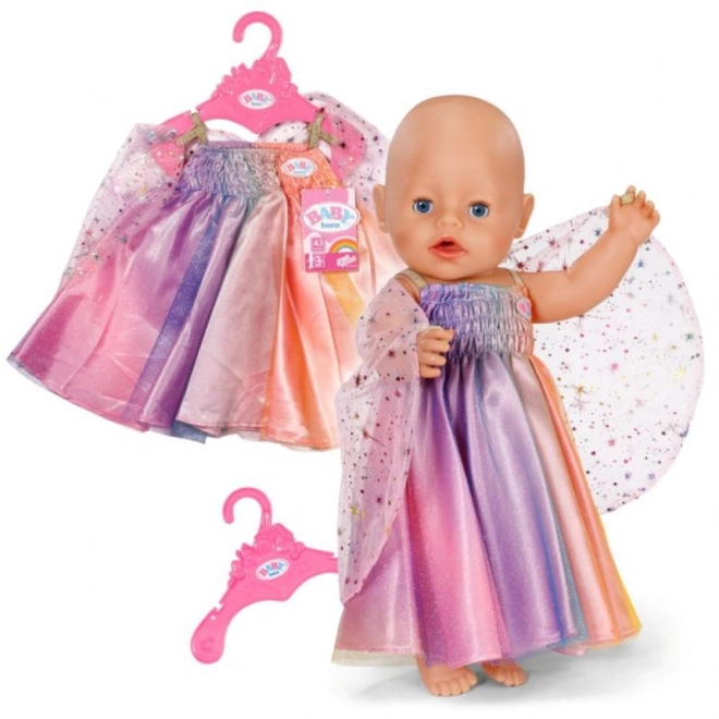 Šaty pro panenku BABY born Duhové Víla