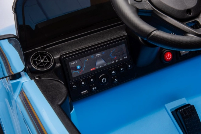 Dětské elektrické auto Toyota Land Cruiser Prado modré