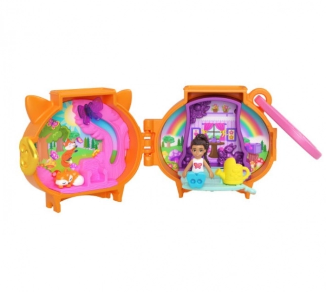 Sada figurek Polly Pocket se zvířátkem