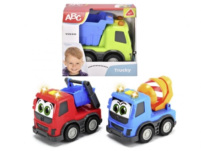 Veselé nákladní auto pro děti Volvo 13 cm