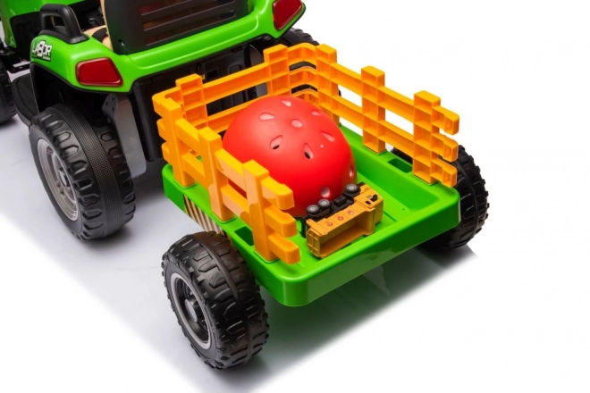Bateriový traktor BBH-030 zelený