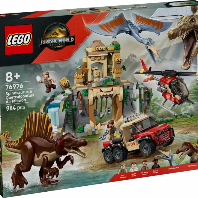 Jurassic World: Vzdušná mise s Kecalkoatlem a Spinozaurem