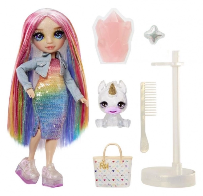 Rainbow High panenka se zvířátkem Amaya Raine
