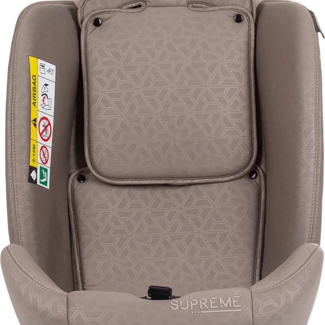 Dětská autosedačka Chipolino Supreme i-Size - Macadamia