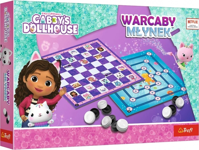 Dáma a mlýnek GABBY'S DOLLHOUSE od Trefl