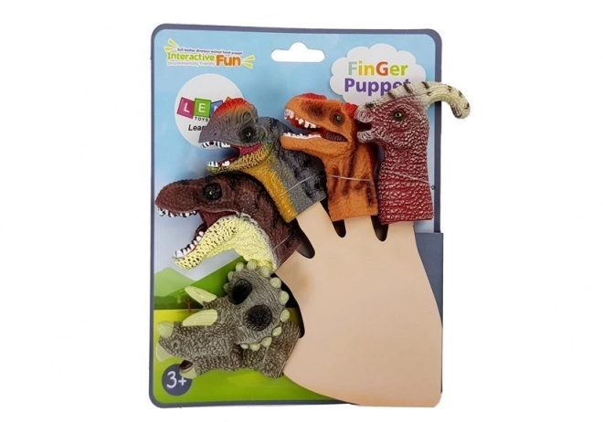 Čepičky na prsty Dinosauři 5 kusů