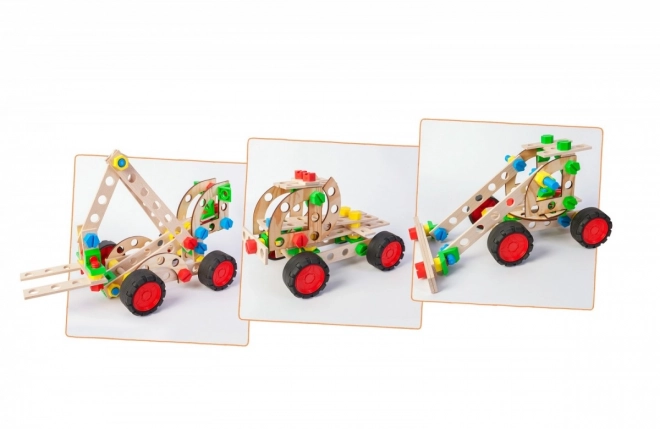 Stavebnice Little Constructor Junior 3 v 1 - vysokozdvižný vozík