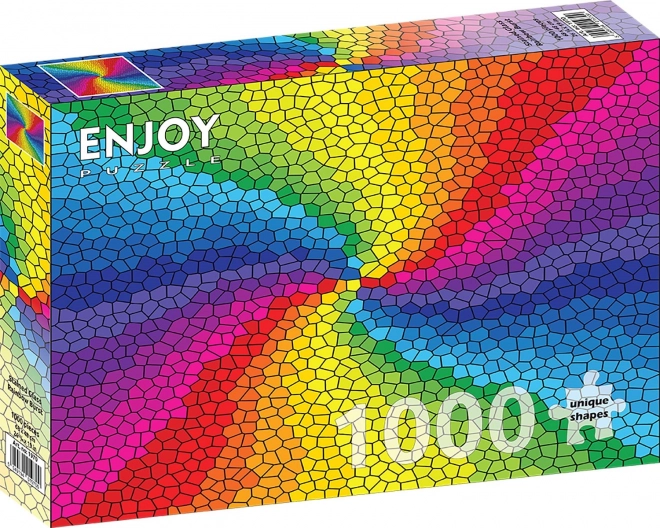 Vitráž Duhový Výbuch 1000 Dílů