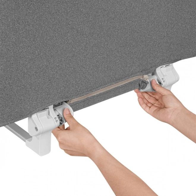 Ochranná zábrana pro postel Lionelo Lora Grey Stone