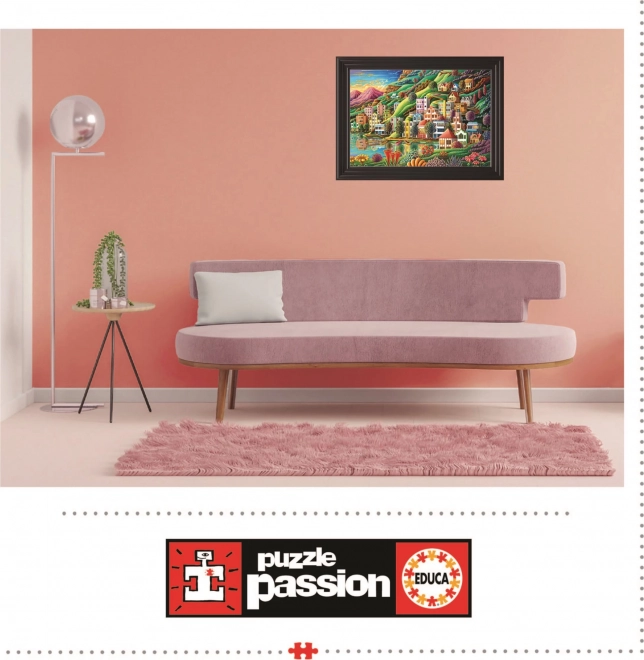 EDUCA Puzzle Skrytý přístav 500 dílků