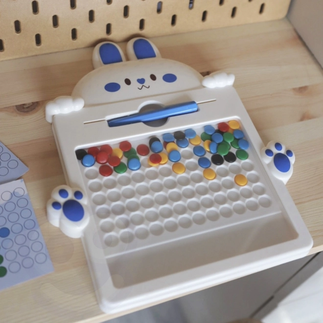 Magnetická tabule pro děti Montessori MagPad Králík