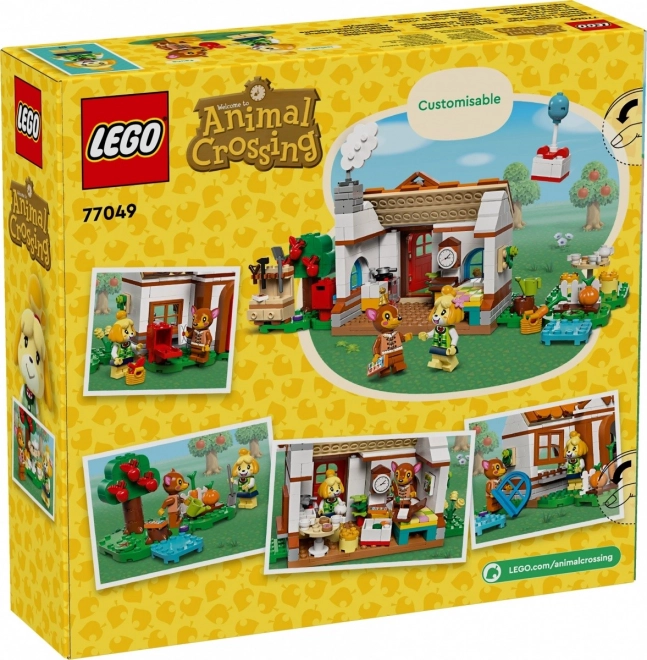 LEGO Animal Crossing 77049 Návštěva u Isabelle