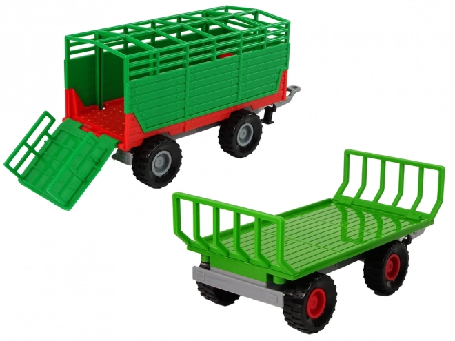 Traktor s přívěsem Farma