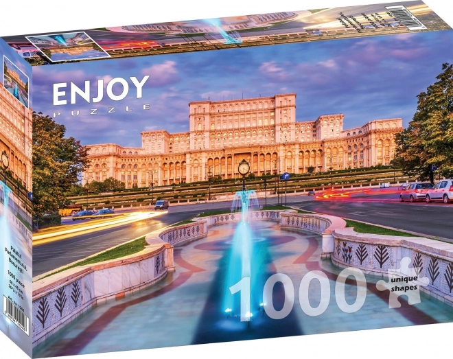 ENJOY Puzzle Parlamentní náměstí Bukurešť 1000 dílků