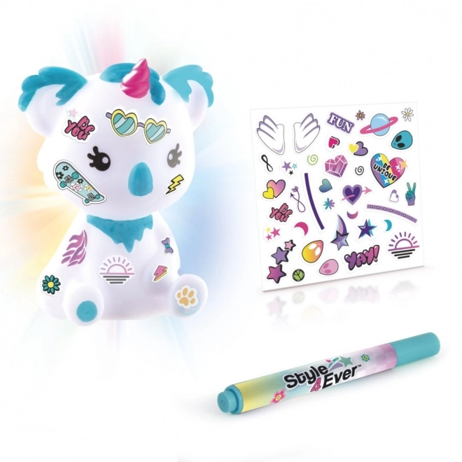 Svítící dekorační figurka STYLE4EVER mini deco, 8 barev