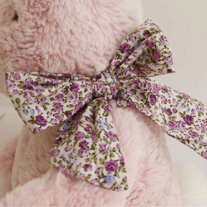 Doudou Plyšový růžový králíček 50 cm