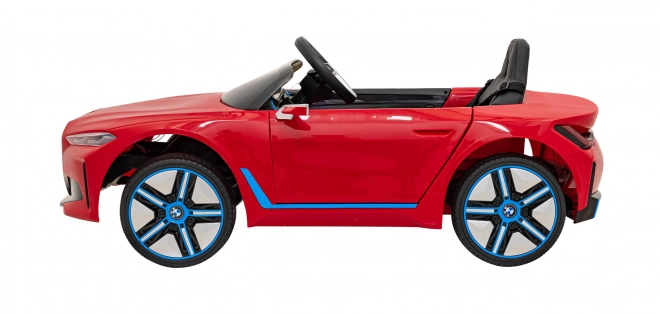 Dětské auto na baterii BMW i4 – Červené