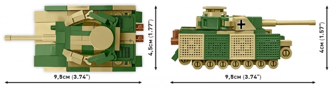 COBI 3097 II WW Panzer IV Ausf J, 1:72, 128 k