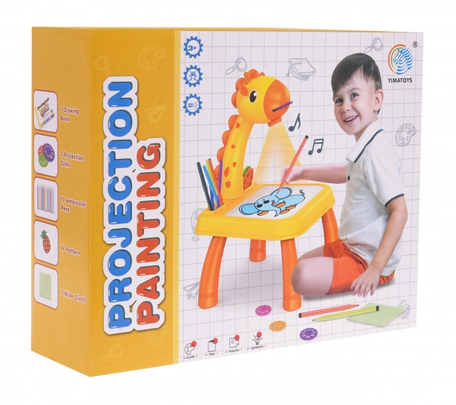 Žirafa projektor pro kreslení