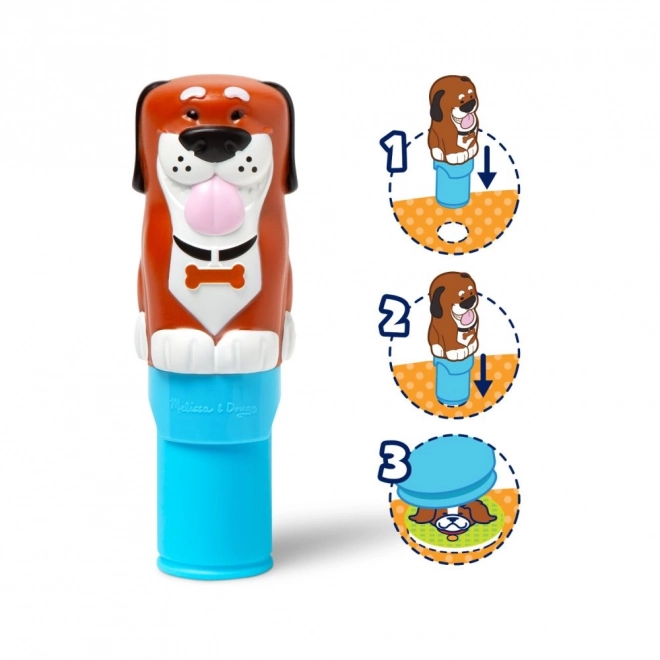 Sticker Wow - Interaktivní knížka a razítko s nálepkami - Pes