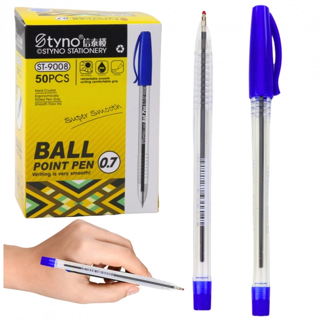 Propisovací tužka s modrou náplní 0,7 mm