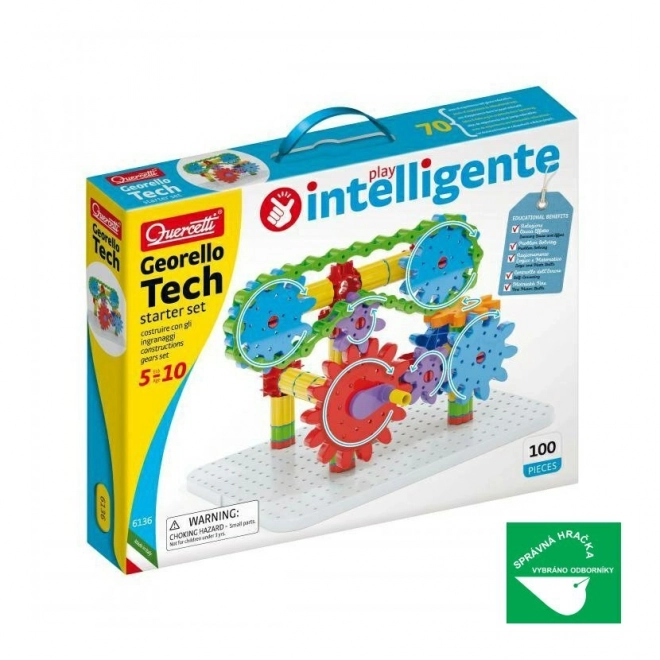 Stavebnice ozubených kol Quercetti Georello Tech