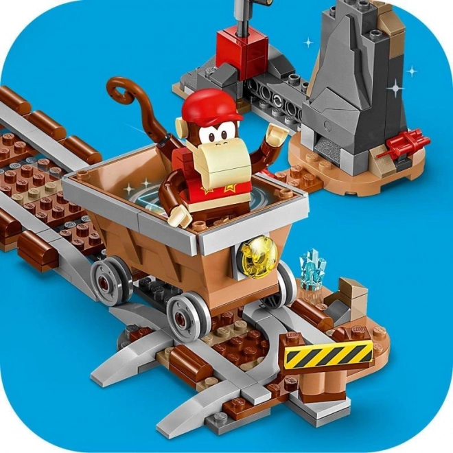 Kreativní stavebnice LEGO Super Mario Diddy Konga důlní dráha rozšíření