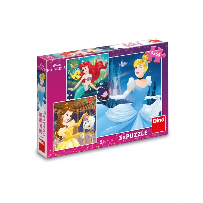 VESELÉ PRINCEZNY 3x55 Puzzle