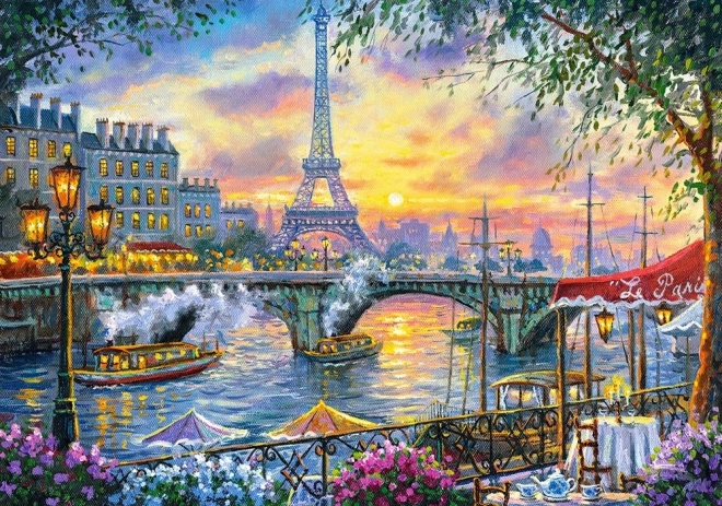 Puzzle čas na čaj v Paříži 500 dílků