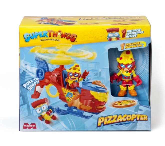 SuperThings Pizzacopter s vystřelovačem disků