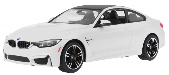 BMW M4 Coupe RASTAR model 1:14 + 2,4 GHz dálkové ovládání – Bílé