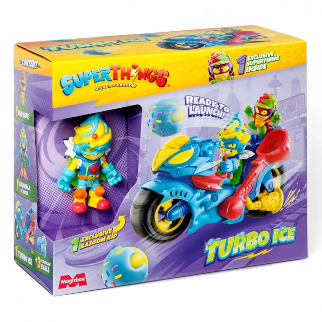 SuperThings Motocykl Turbo Ice