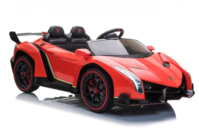 Červené auto Lamborghini Veneno
