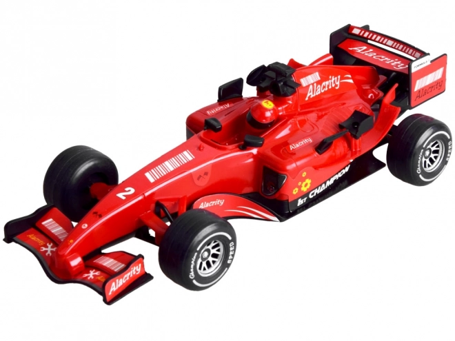 Závodní formule zvuk, světlo ZA4295 – Červená